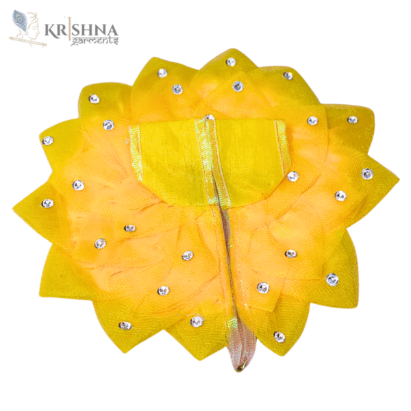Yellow Krishna Dress | Simple Laddu Gopal Vastra Online